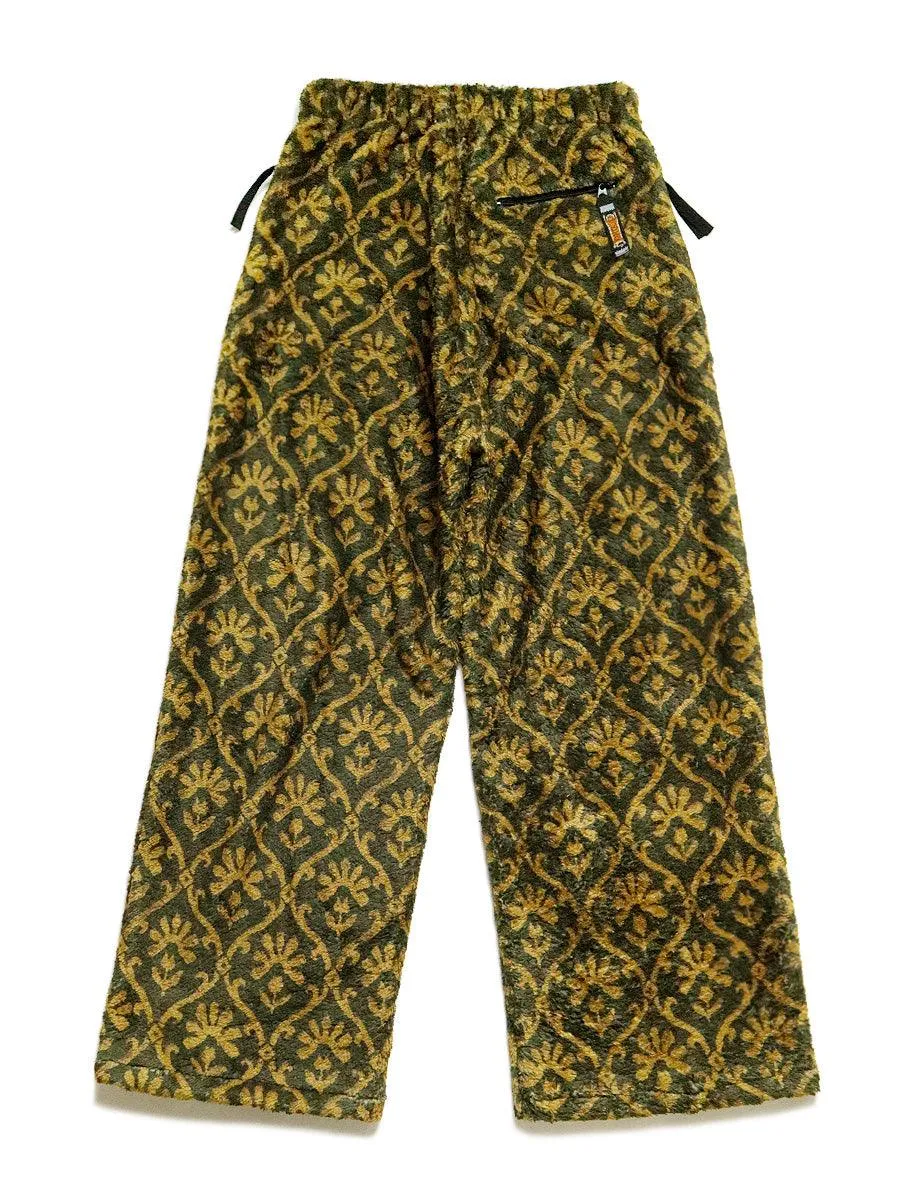 Kapital Yosemi Thereaa Vesk Pattern Fleece Easy Straight Pants