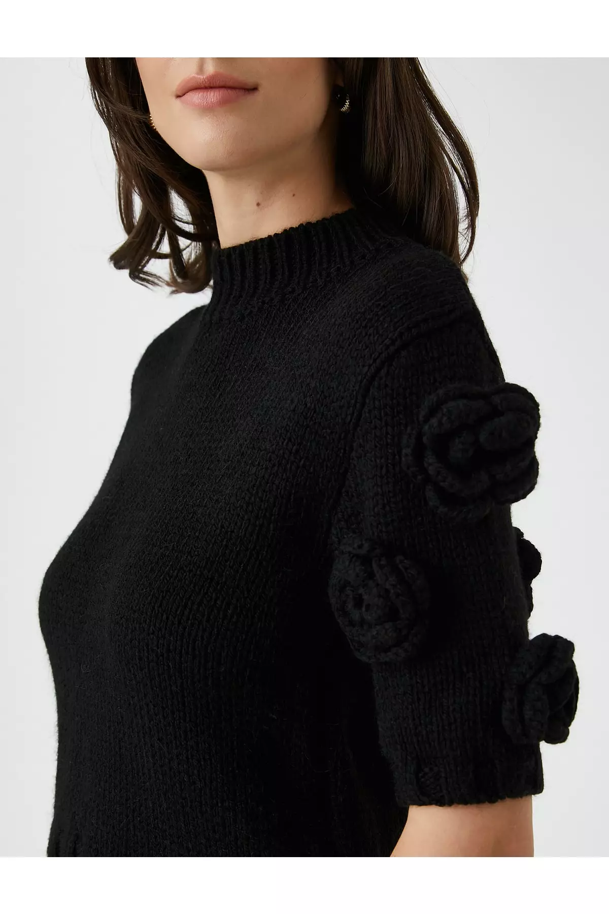 KOTON Floral Knitted Sweater