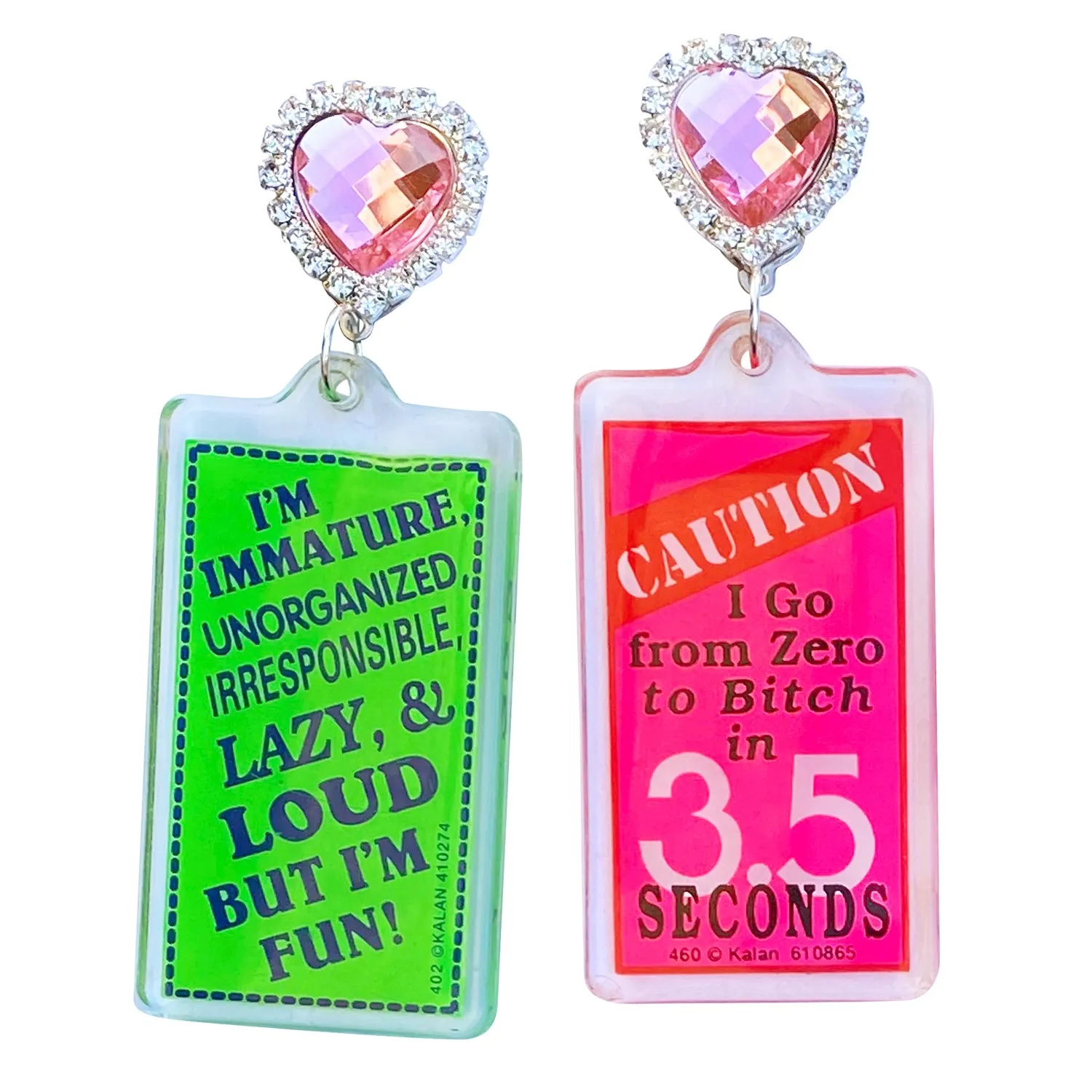 Lazy 80's Charm Earrings