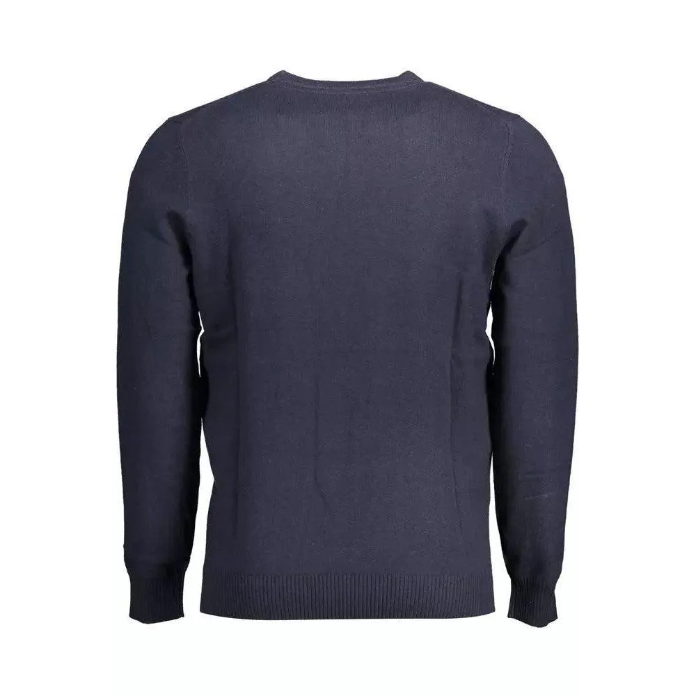 Lyle & Scott Chic Blue Round Neck Sweater