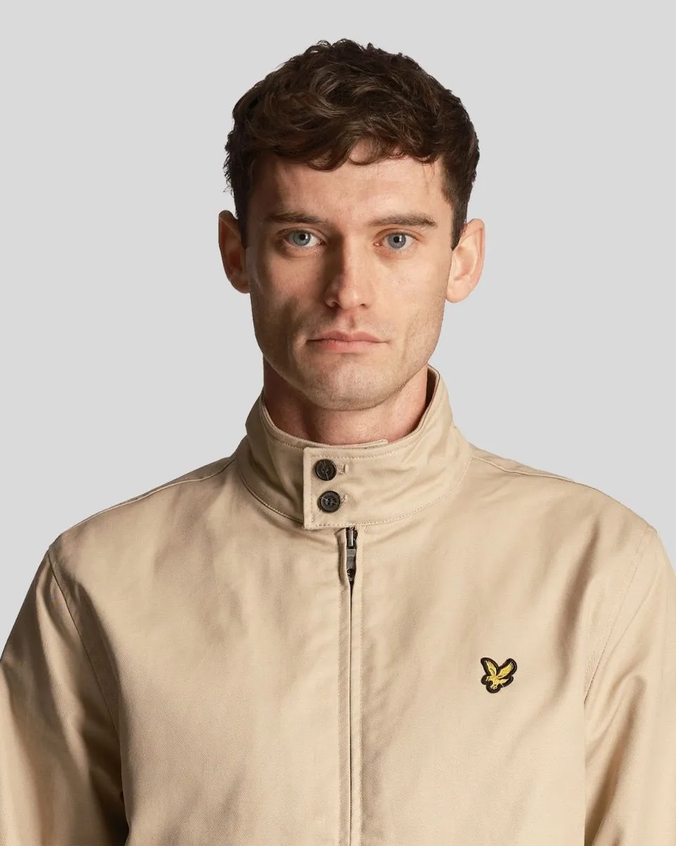 Lyle & Scott Harrington Casual Cotton Jacket Stone