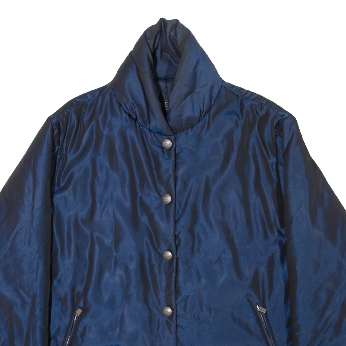 MAX MARA WEEKEND Insulated Womens Coat Blue UK 6