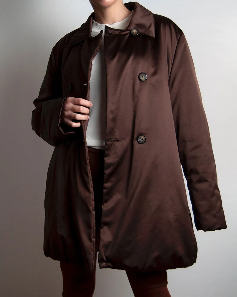 Max&Co satin down coat