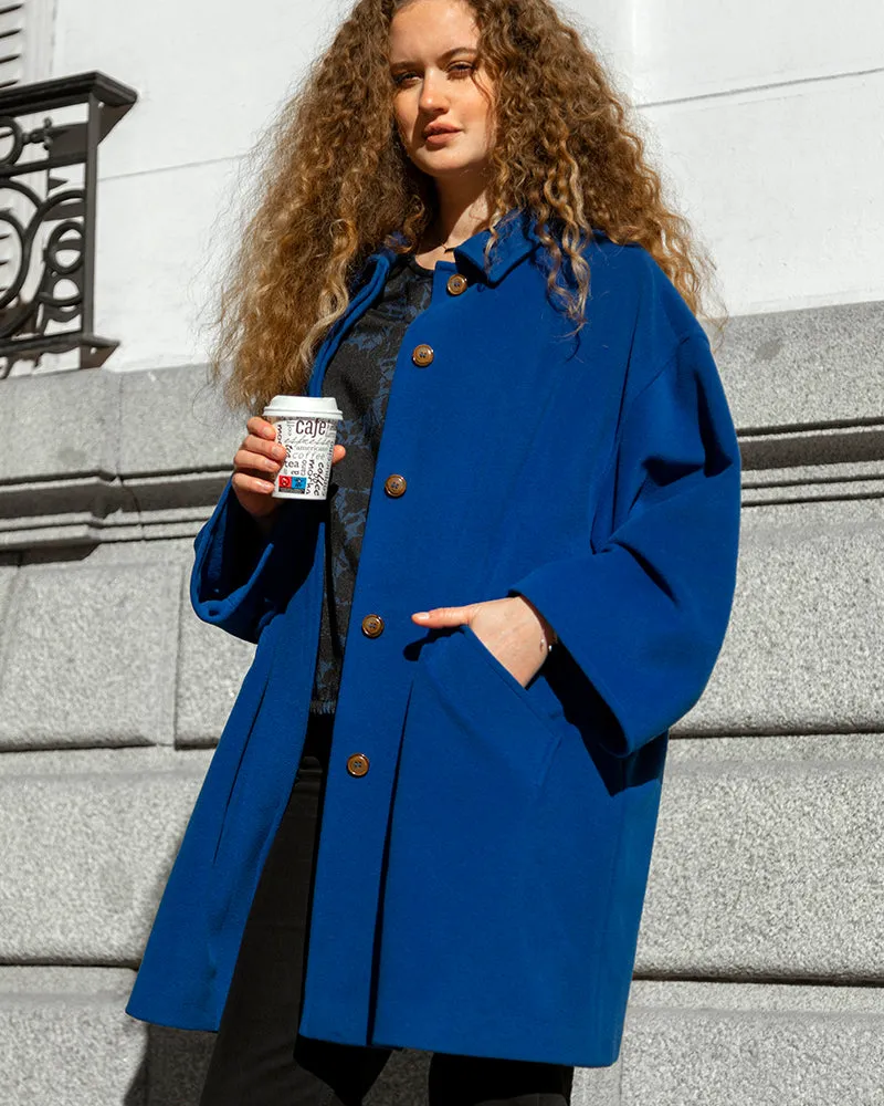 MaxMara blue vintage coat