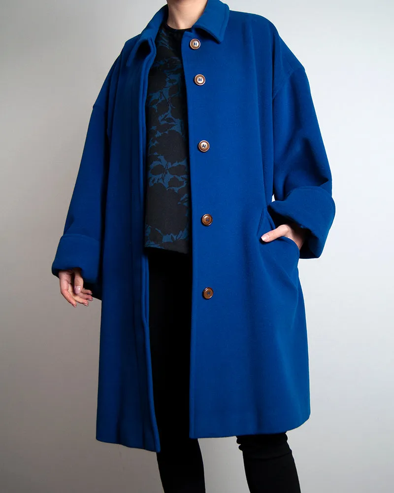 MaxMara blue vintage coat