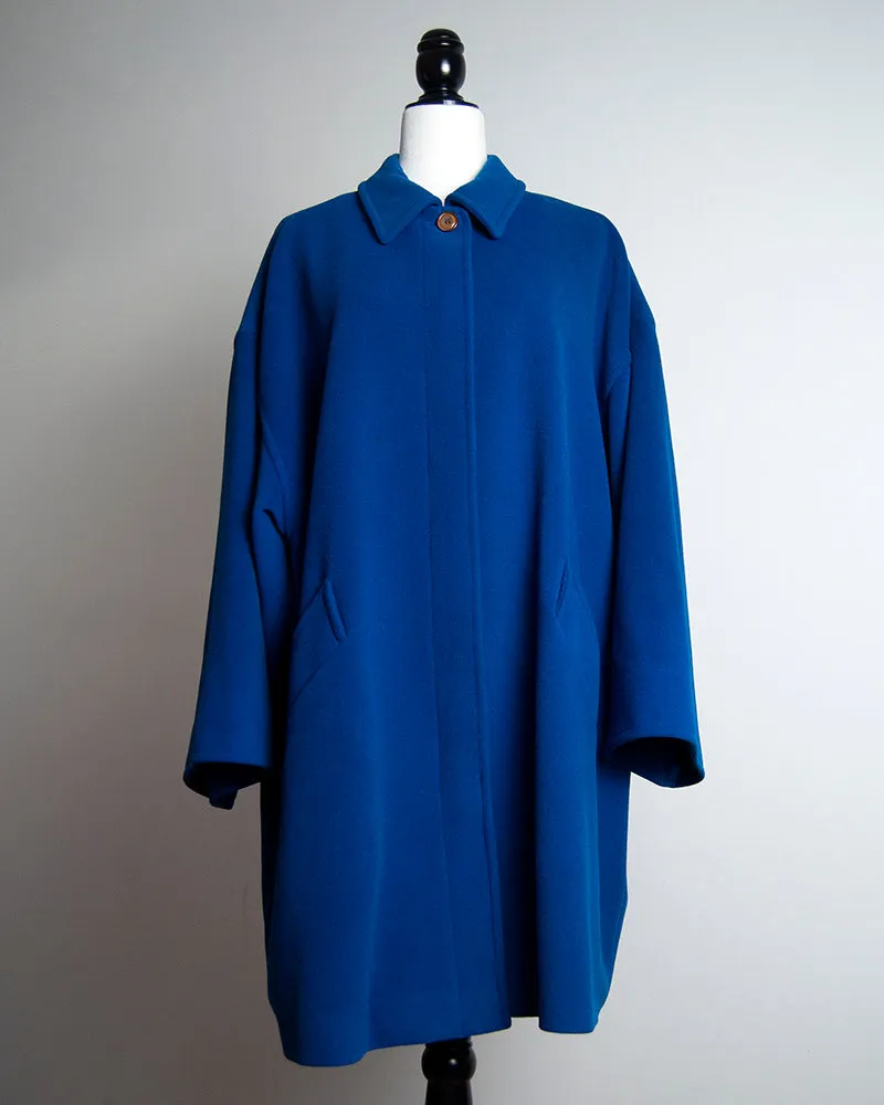 MaxMara blue vintage coat