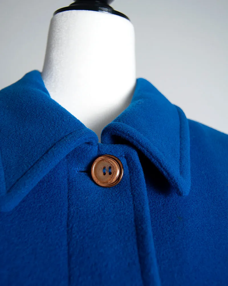 MaxMara blue vintage coat