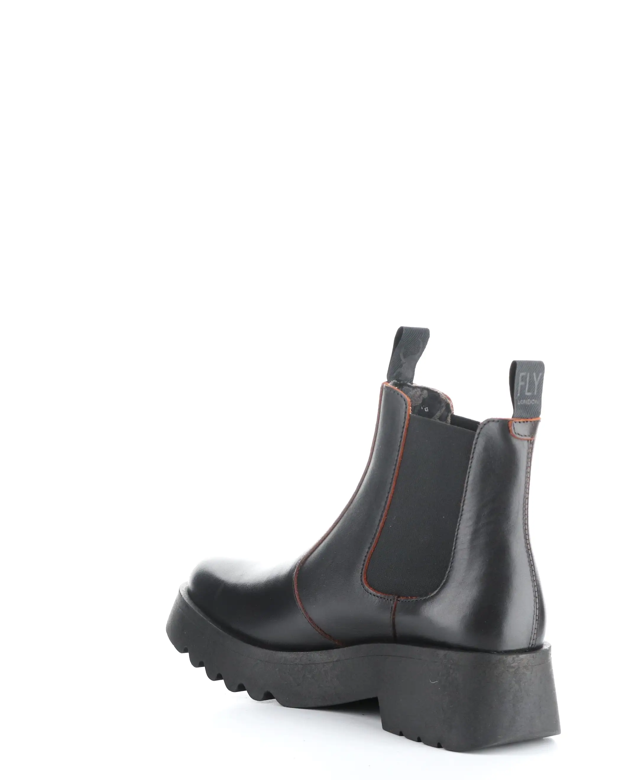 MEDI789FLY 008 BLACK/RED Elasticated Boots