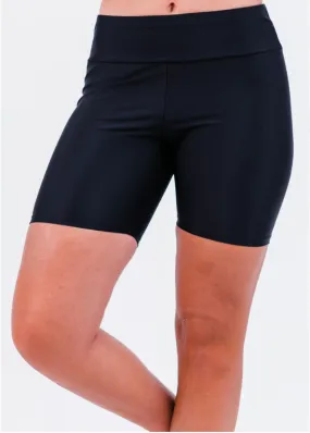 Mid-Thigh Swim Shorts