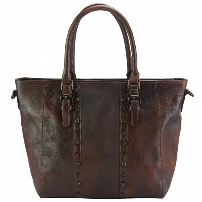 Modern Angles Everyday Leather Tote