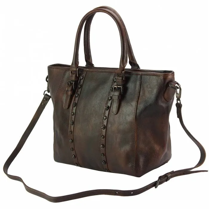 Modern Angles Everyday Leather Tote