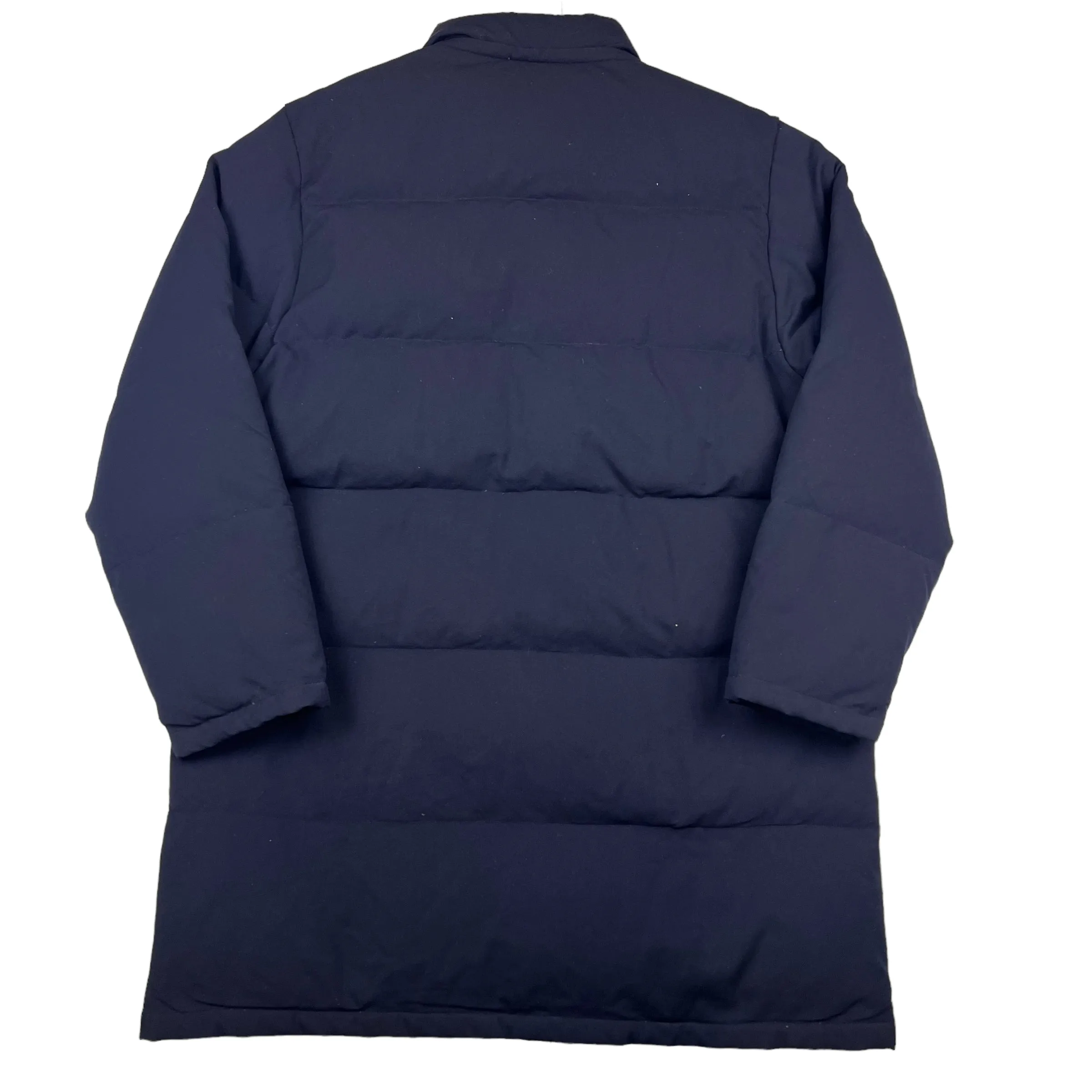 Moncler Navy Blue Long Puffer Coat