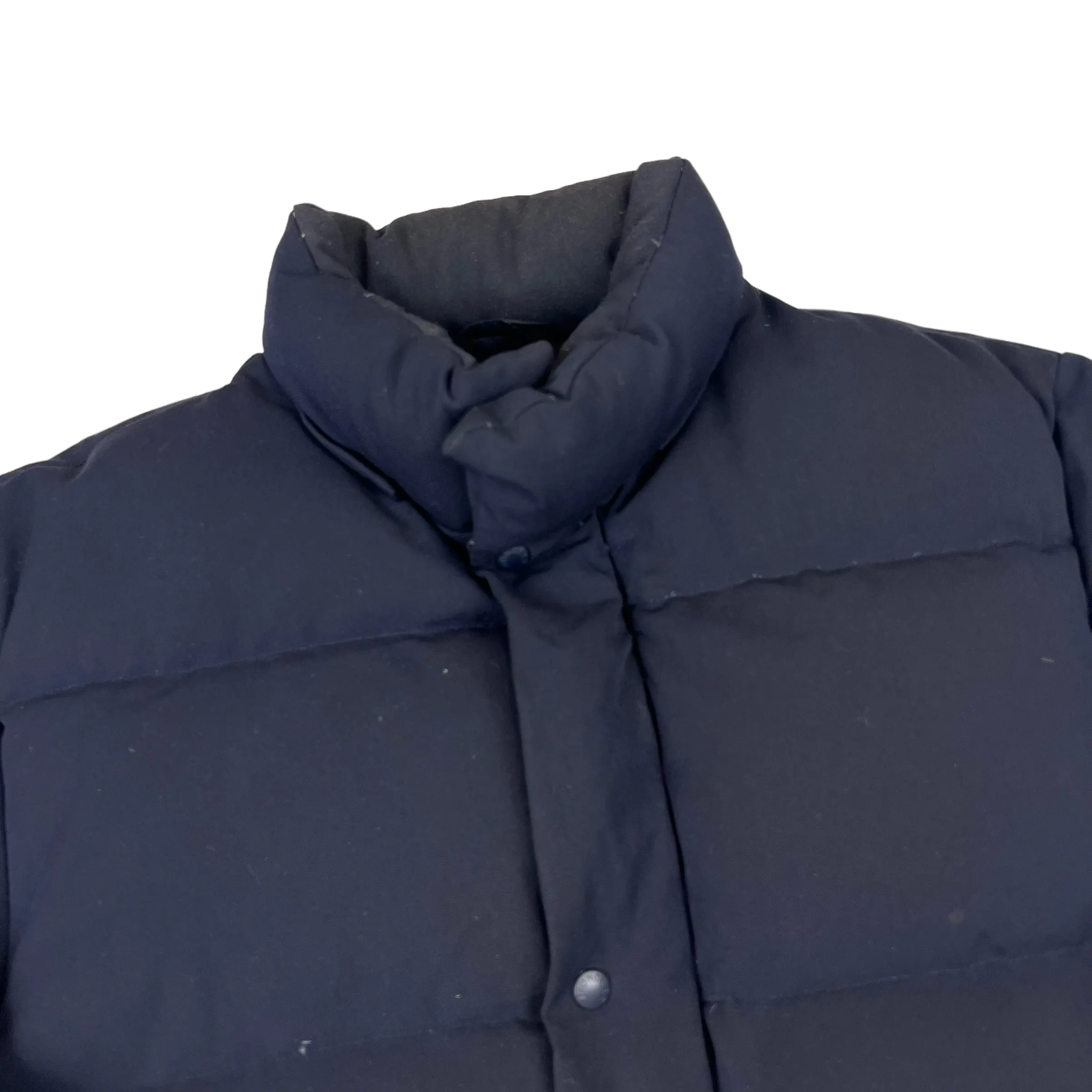 Moncler Navy Blue Long Puffer Coat