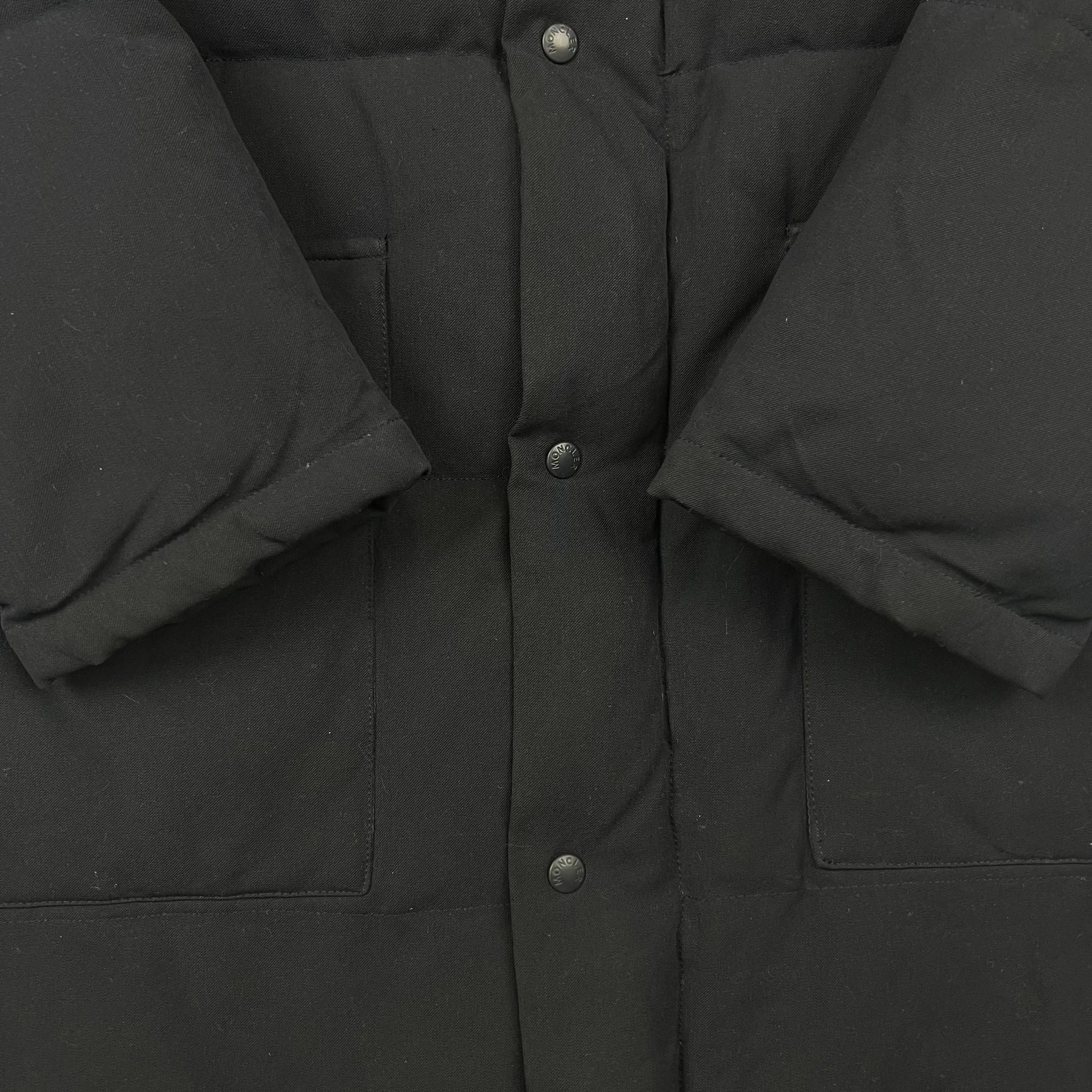 Moncler Navy Blue Long Puffer Coat