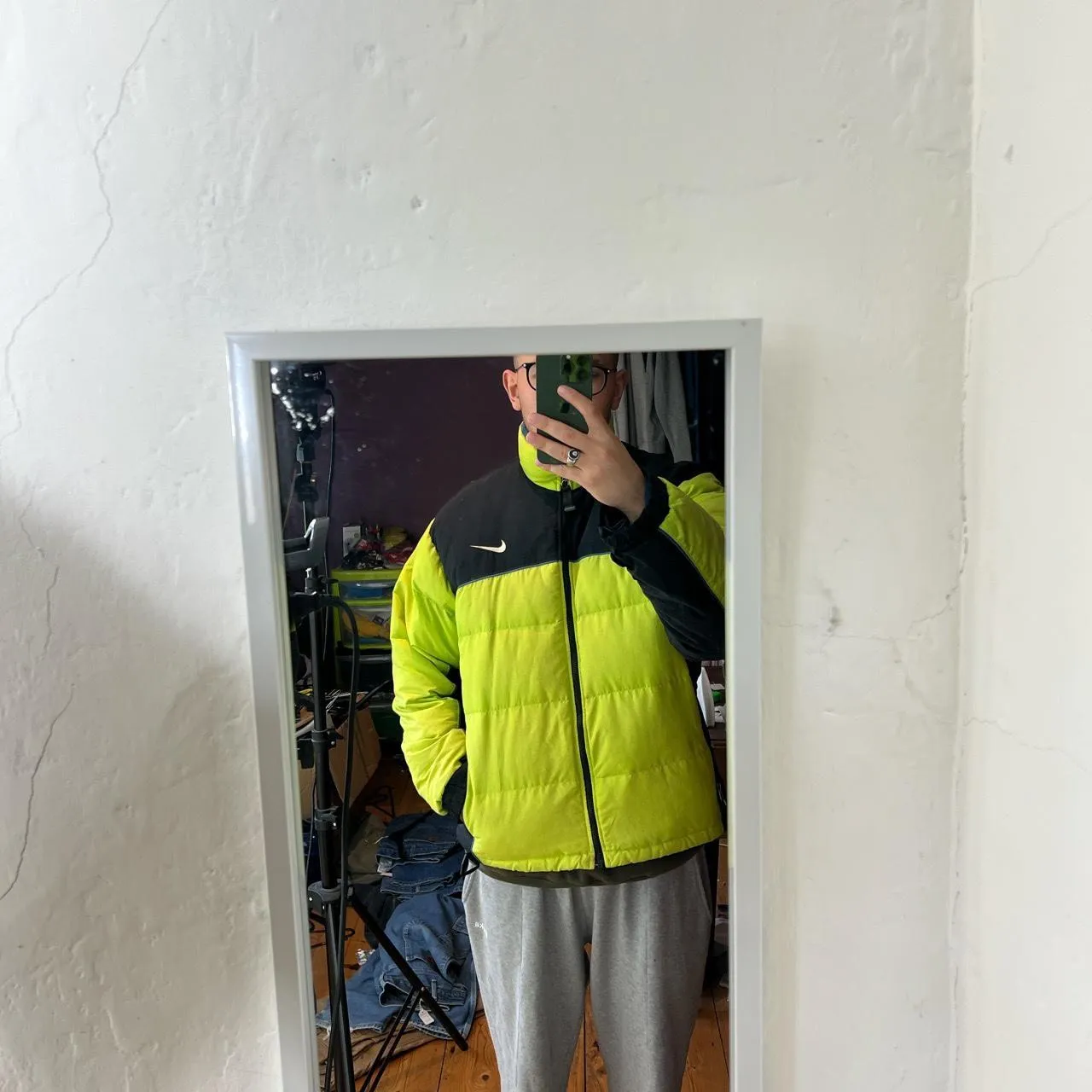 Nike acg puffer jacket large