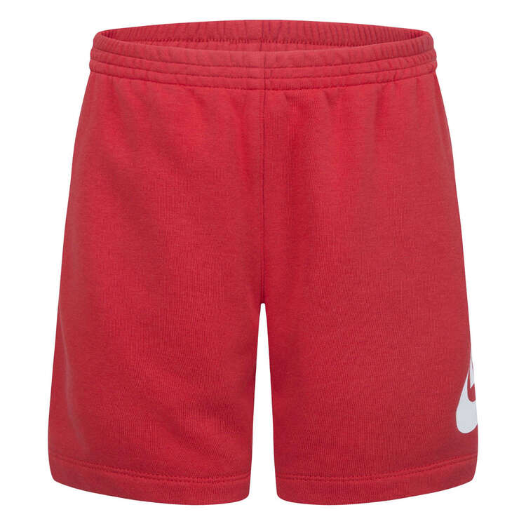 NIKE JUNIOR CLUB FT RED SHORTS