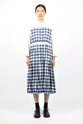 Nina Dress Navy/White