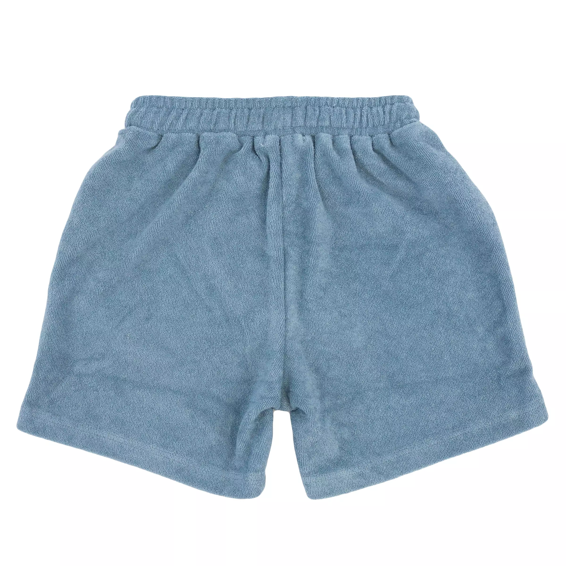 oh baby! Cotton Terry Boys Track Shorts - Fog