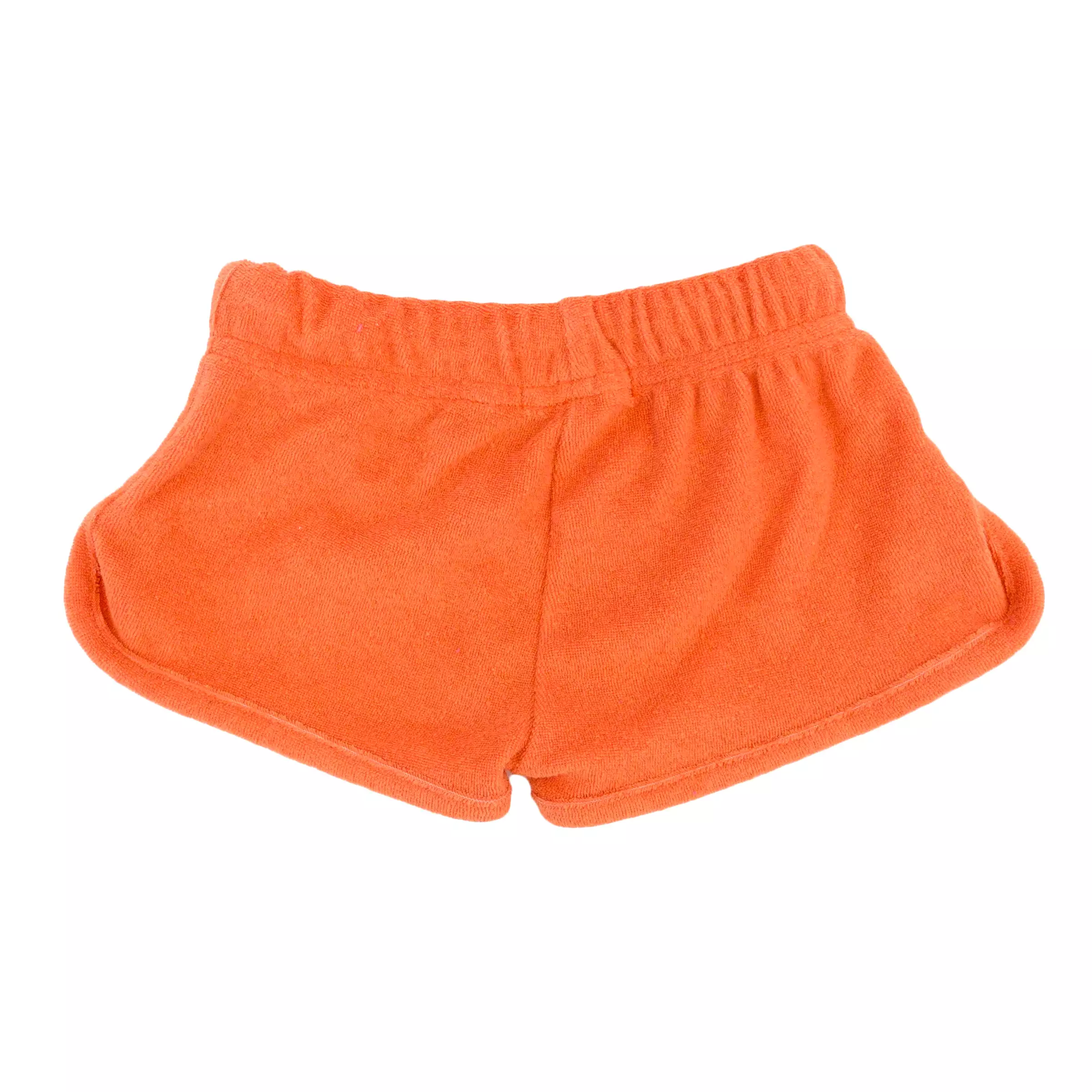 oh baby! Cotton Terry Drawstring Shorter Track Shorts - Dreamsicle