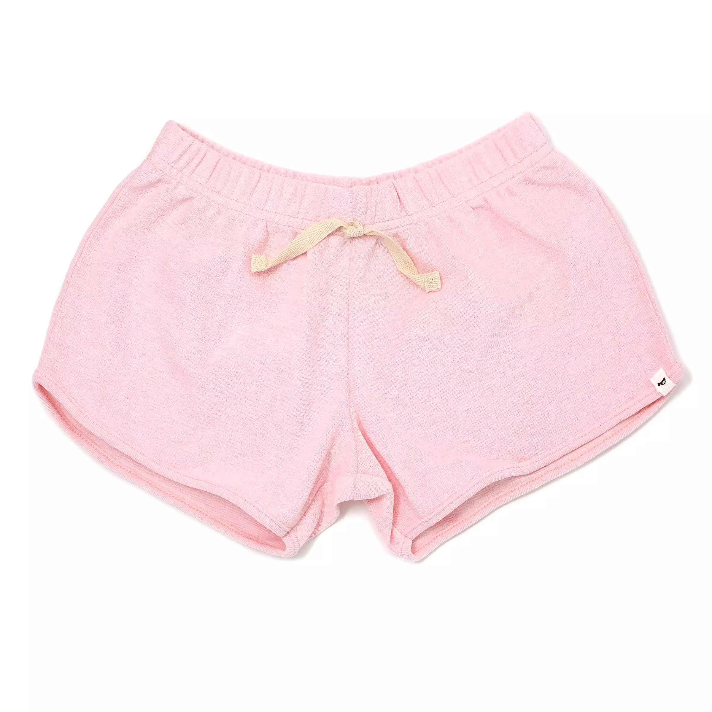 oh baby! Cotton Terry Girls Track Shorts - Pink pale