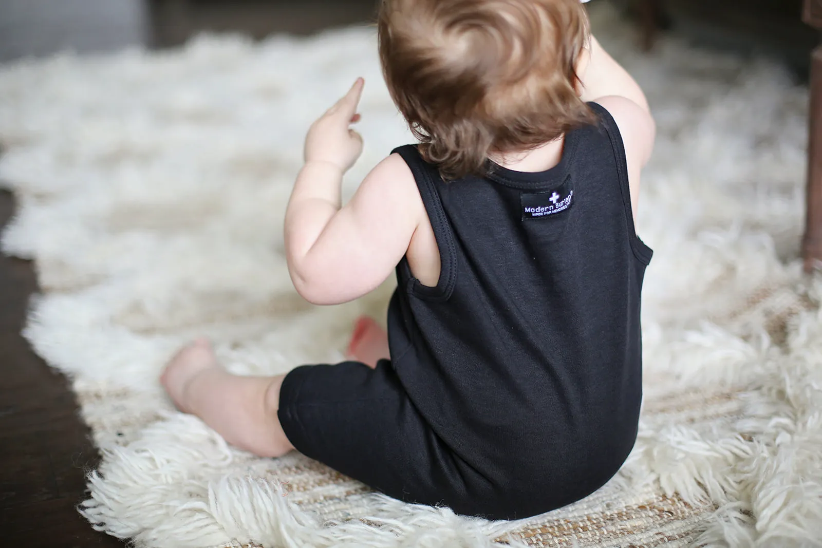 Organic Tank Romper -  James 1:17