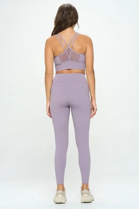 OTOS ACTIVE Activewear Set Top and Leggings