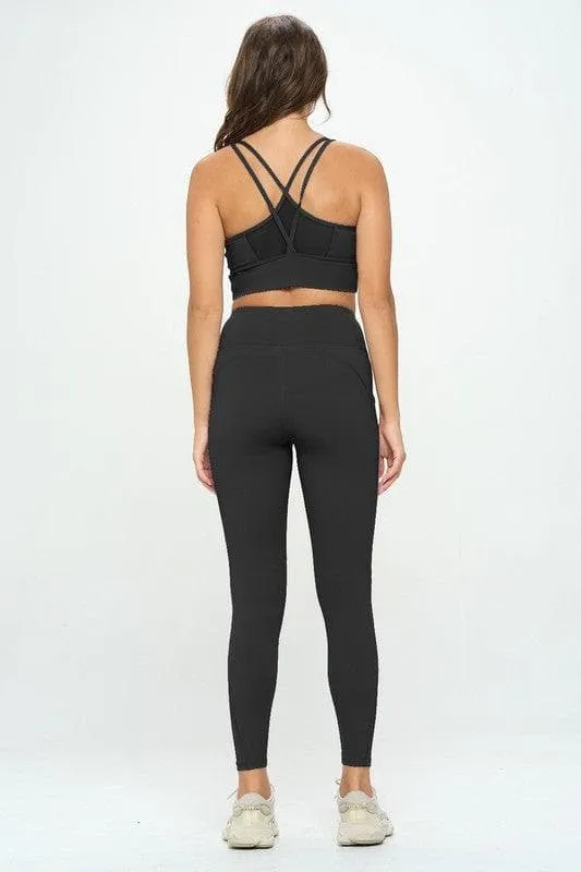 OTOS ACTIVE Activewear Set Top and Leggings