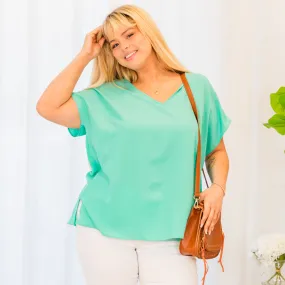 Our Oasis Top, Emerald