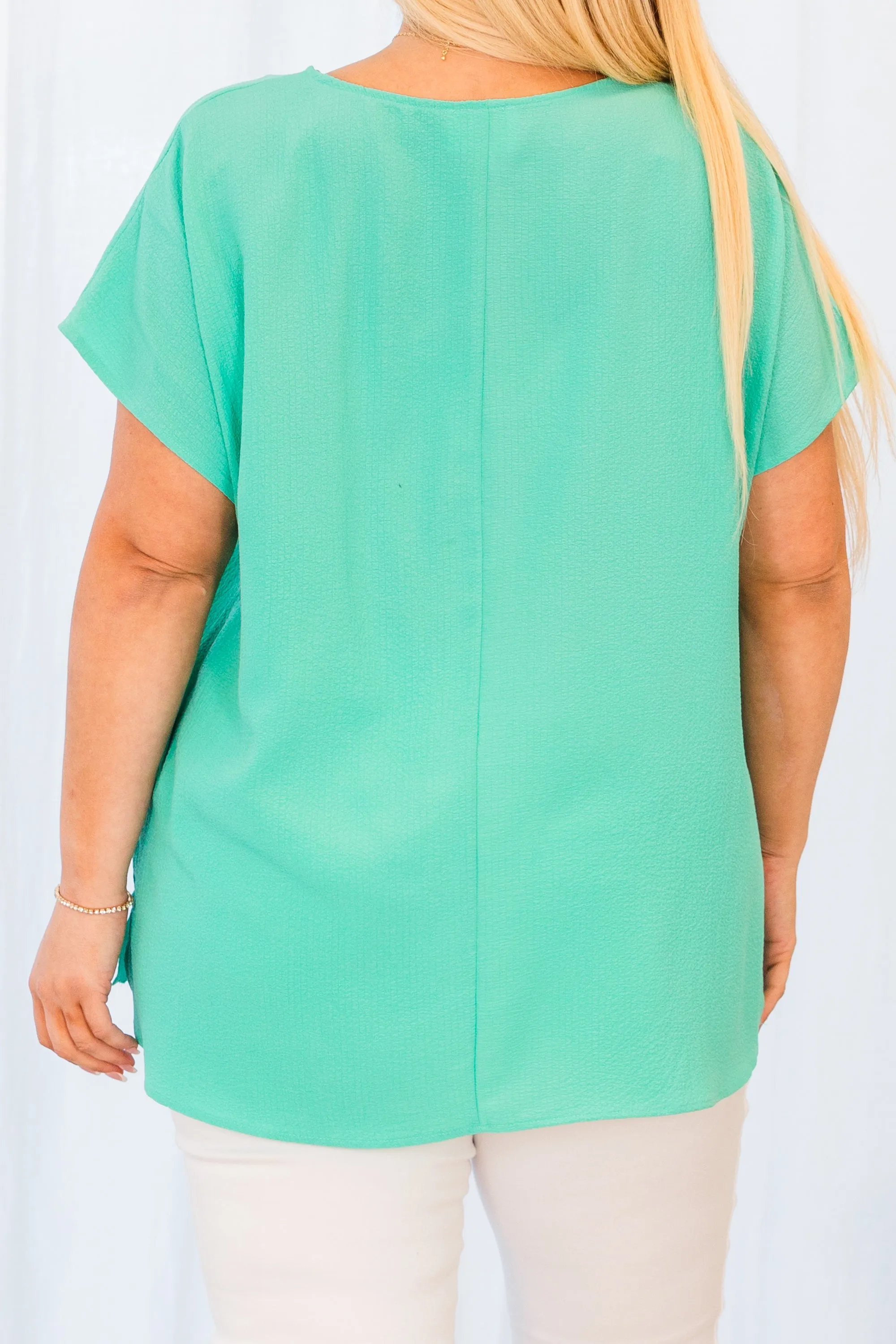 Our Oasis Top, Emerald