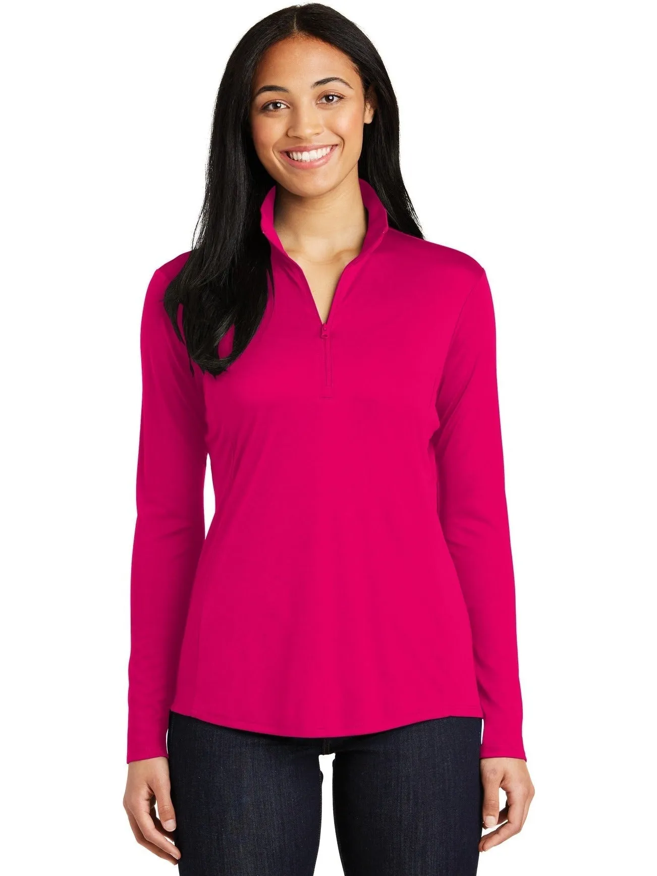 OUTLET-Sport-TekLadies PosiChargeCompetitor 1/4-Zip Pullover