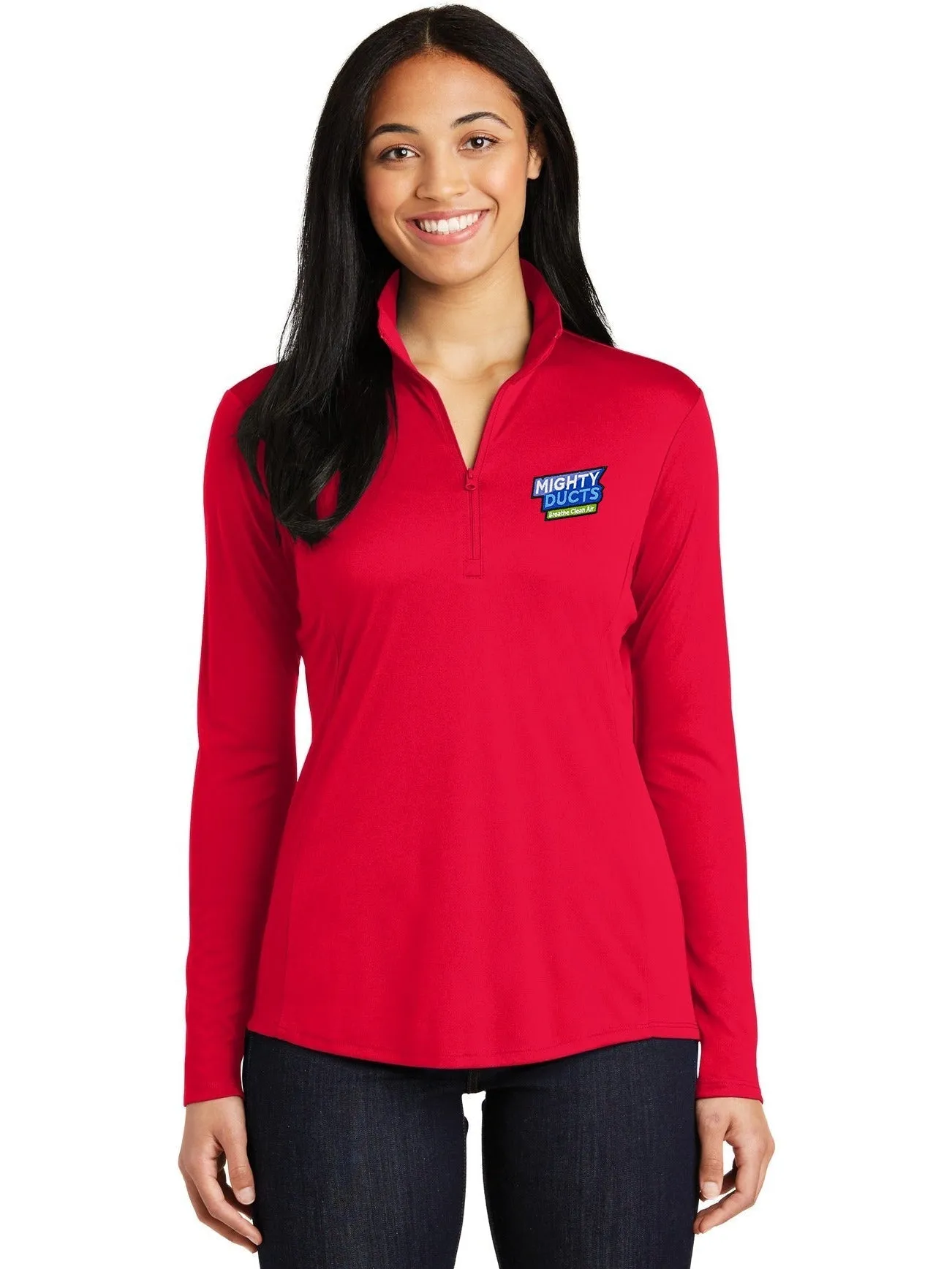 OUTLET-Sport-TekLadies PosiChargeCompetitor 1/4-Zip Pullover