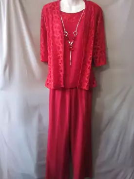 Pantsuit With Jacket Size Medium Style W1507