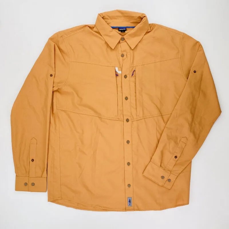 Patagonia  M's L/S Sol Patrol Shirt - Camicia di seconda mano - Uomo - Arancia - M