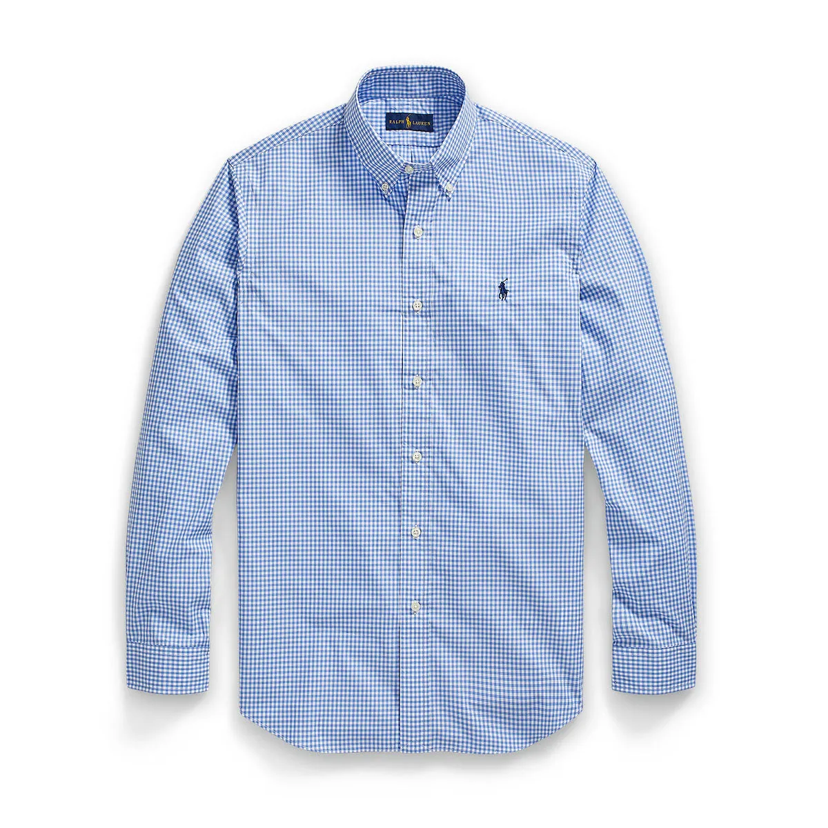 Polo Ralph Lauren - Custom Fit Check Shirt in Blue/White