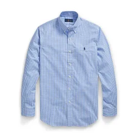 Polo Ralph Lauren - Custom Fit Check Shirt in Blue/White