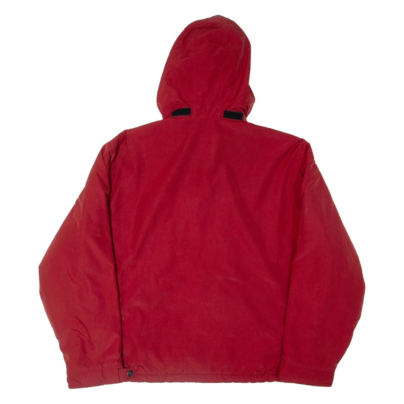 POLO RALPH LAUREN Fleece Lined Mens Coat Red Hooded XL