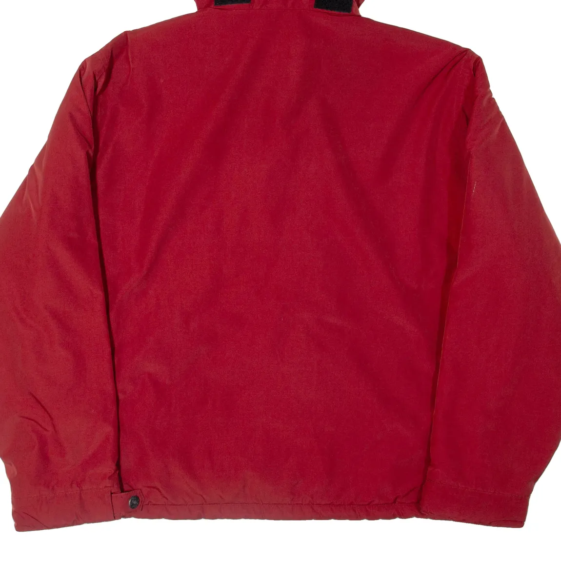 POLO RALPH LAUREN Fleece Lined Mens Coat Red Hooded XL