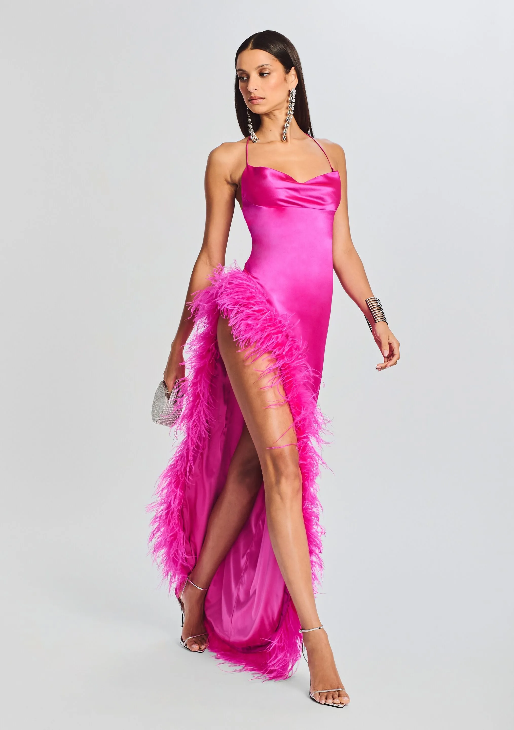 Priscilla Feather Dress