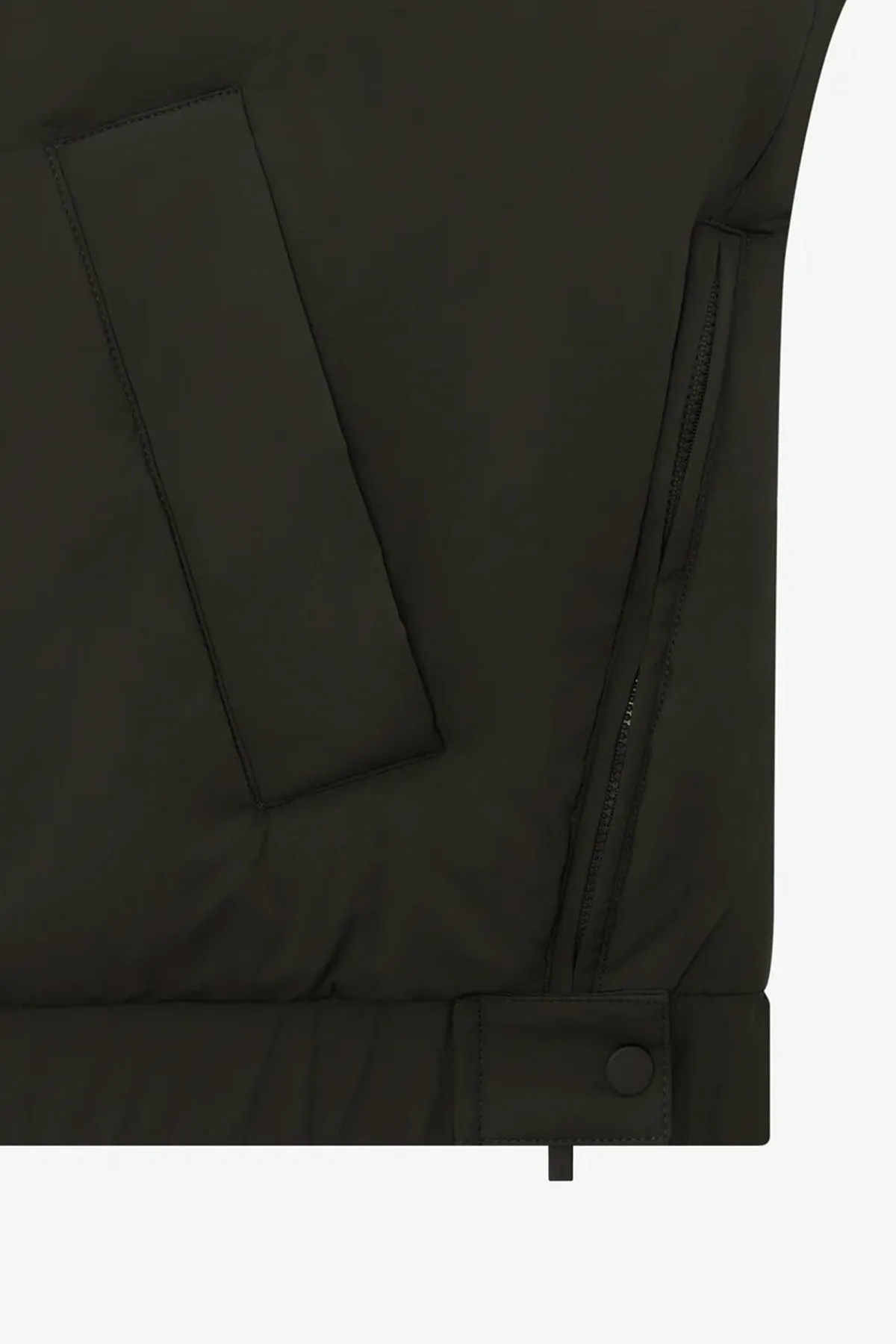 Puffer Jacket - Off Black