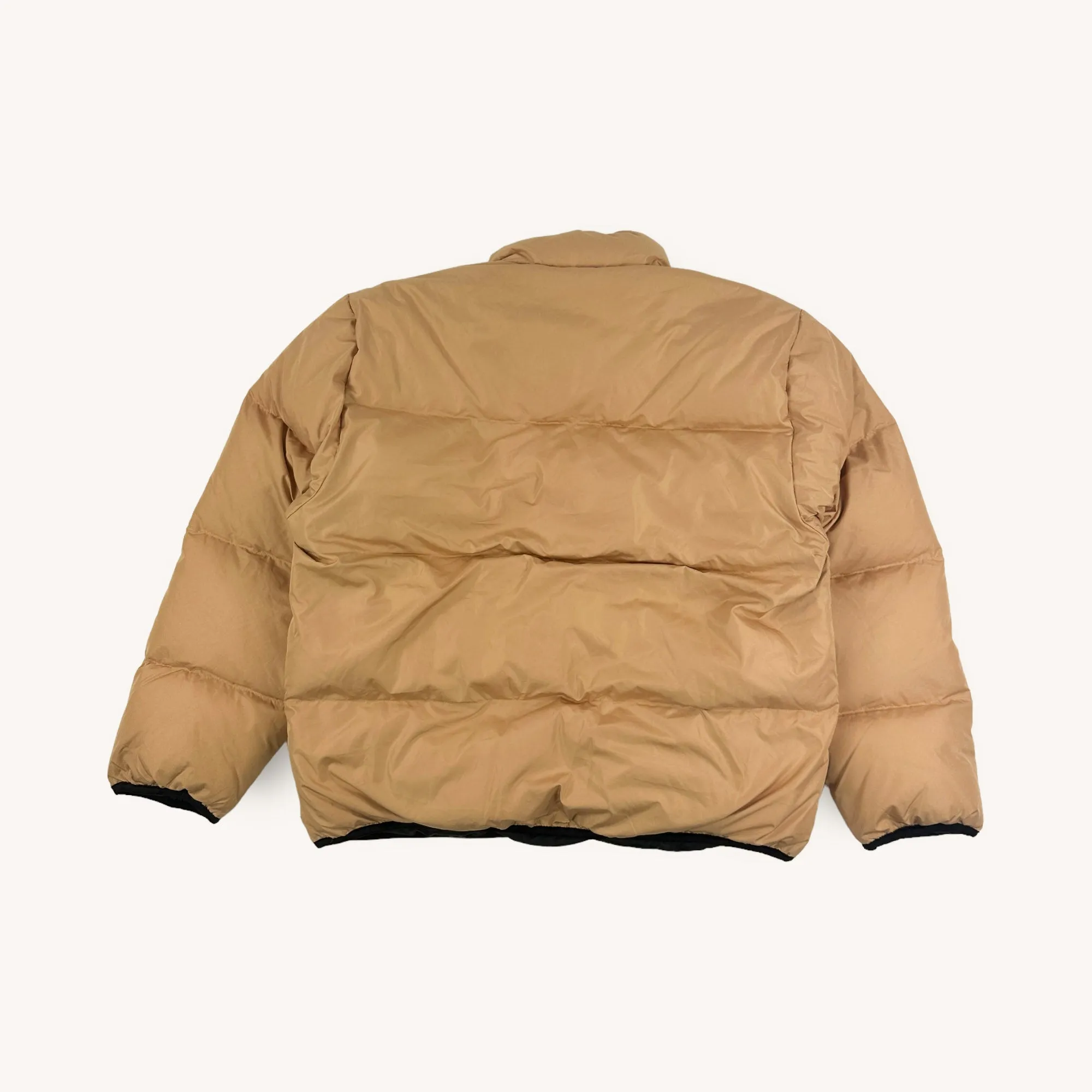 Rare Beige Tan Vintage Balenciaga Puffer Jacket Coat (M)