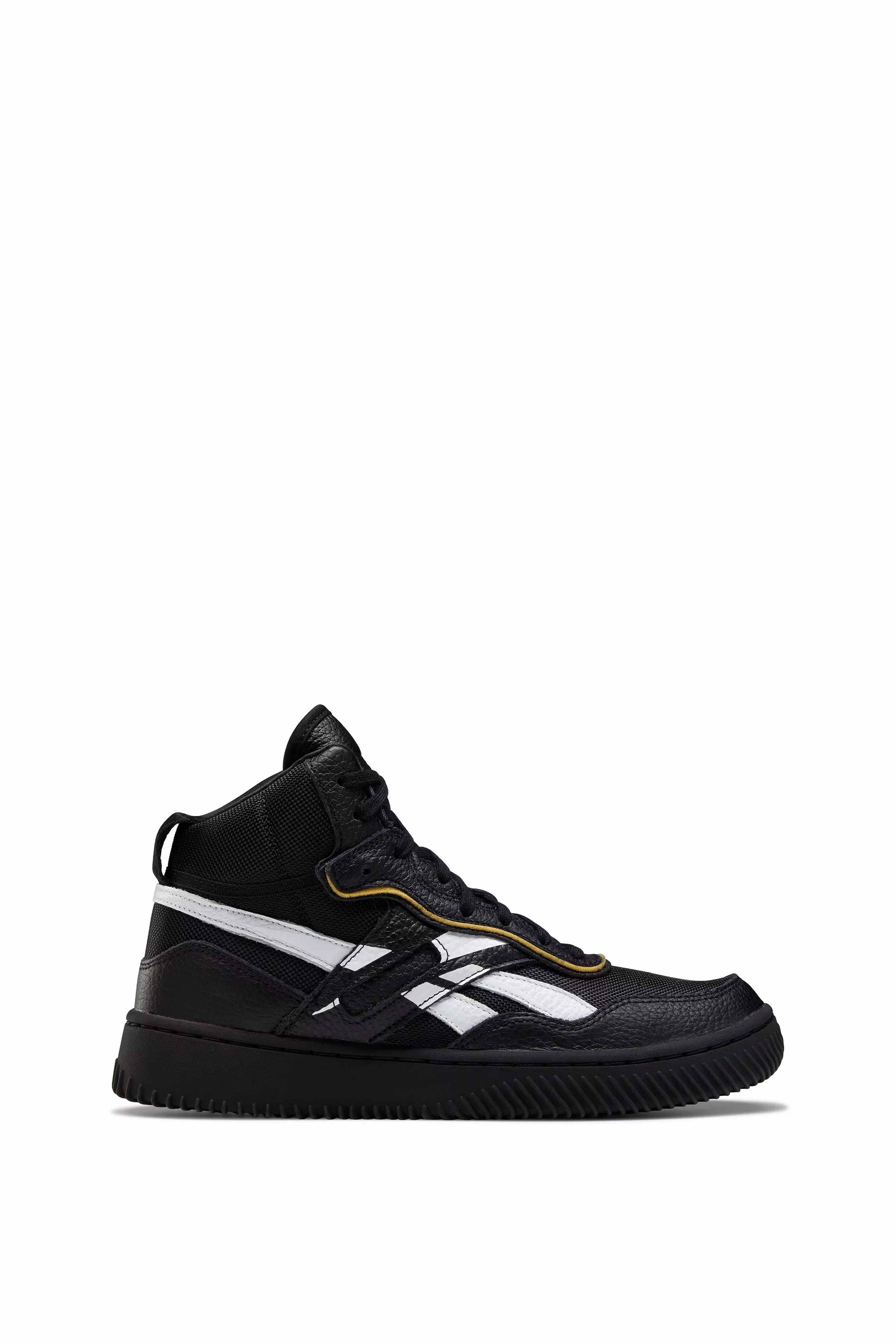 Reebok x VB Dual Court Mid Sneaker in Black White