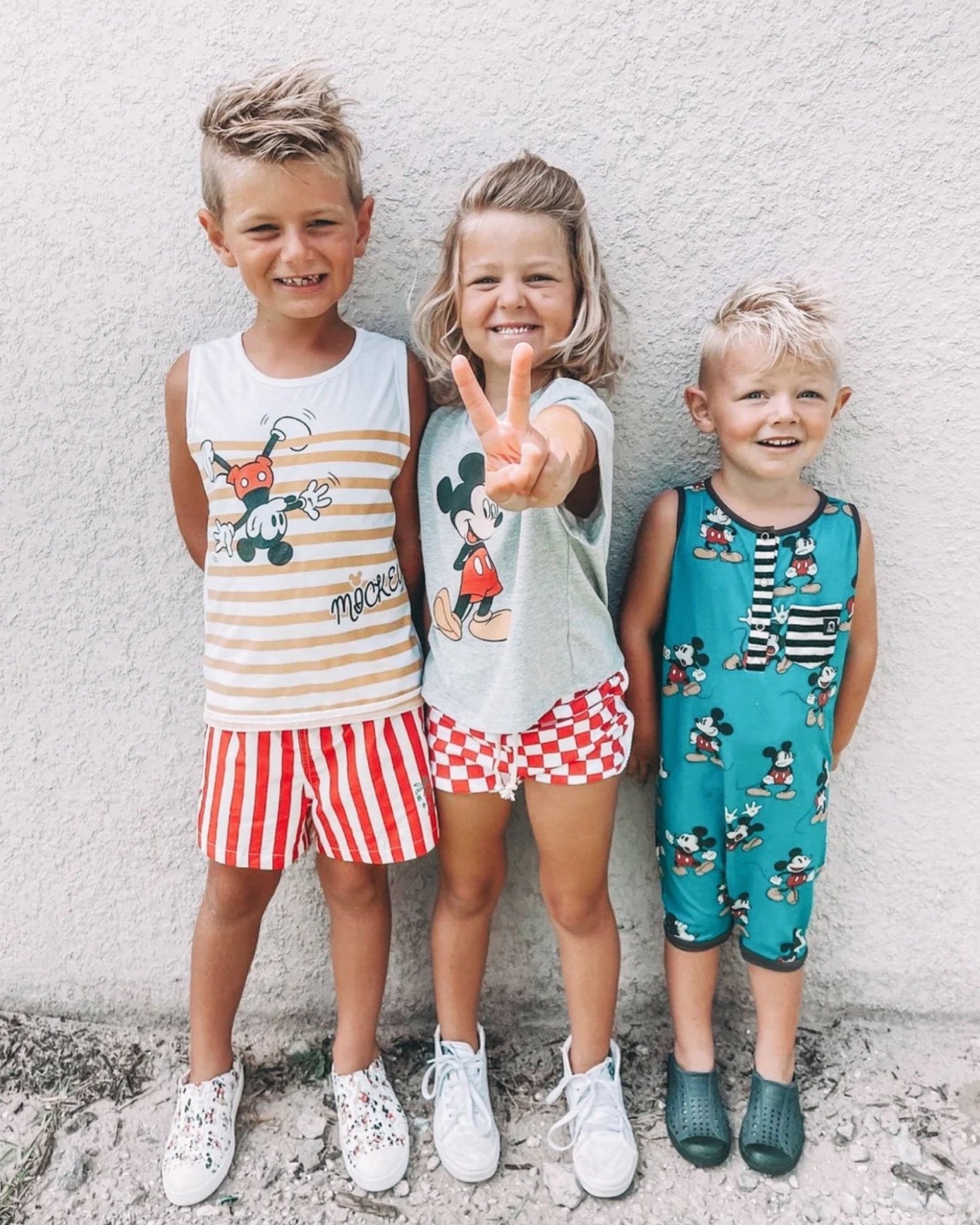 Retro Checkered Shorts | Red