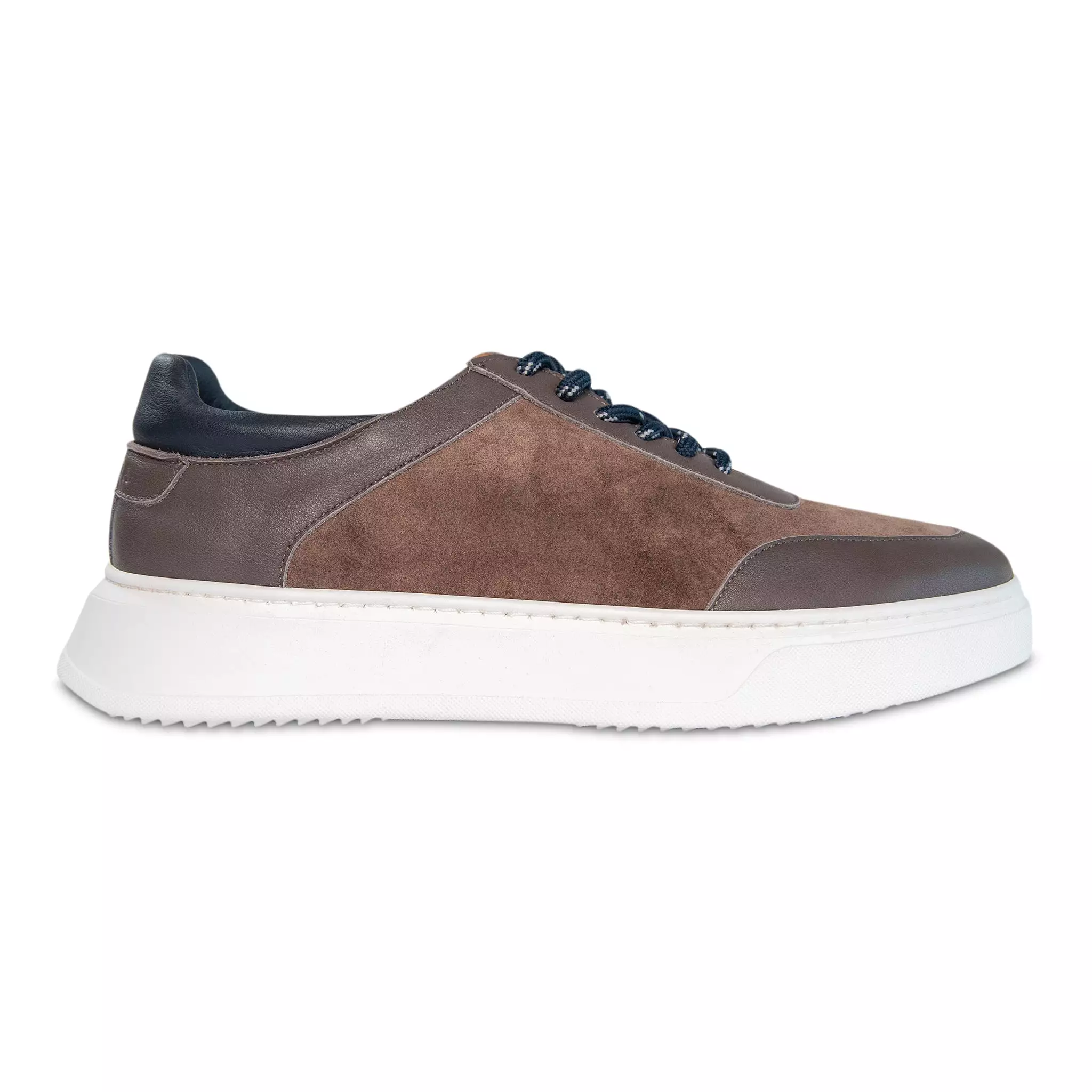 RUN suede leather sneaker