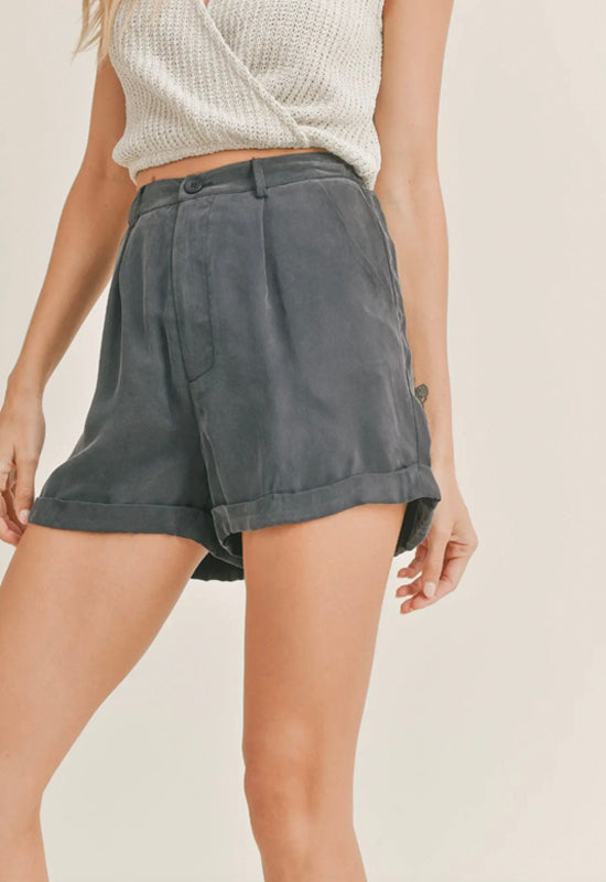 Sadie & Sage - Bella Cuffed Short Navy