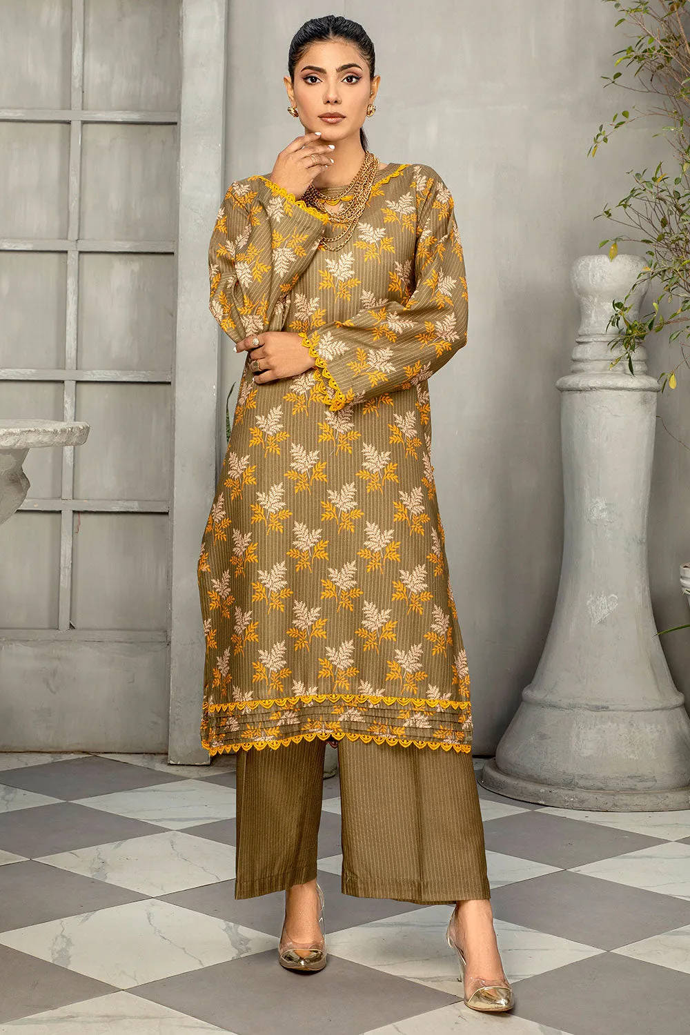 Safwa Tulip Vol-04 Printed Masuri Unstitched 2Piece Suit TZK-64