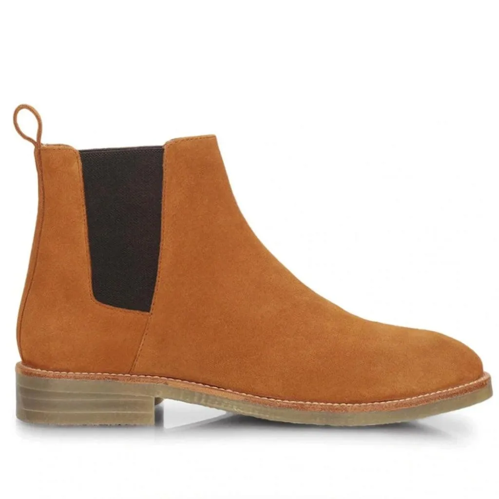 Saint Arduin Tan Leather Chelsea Boot