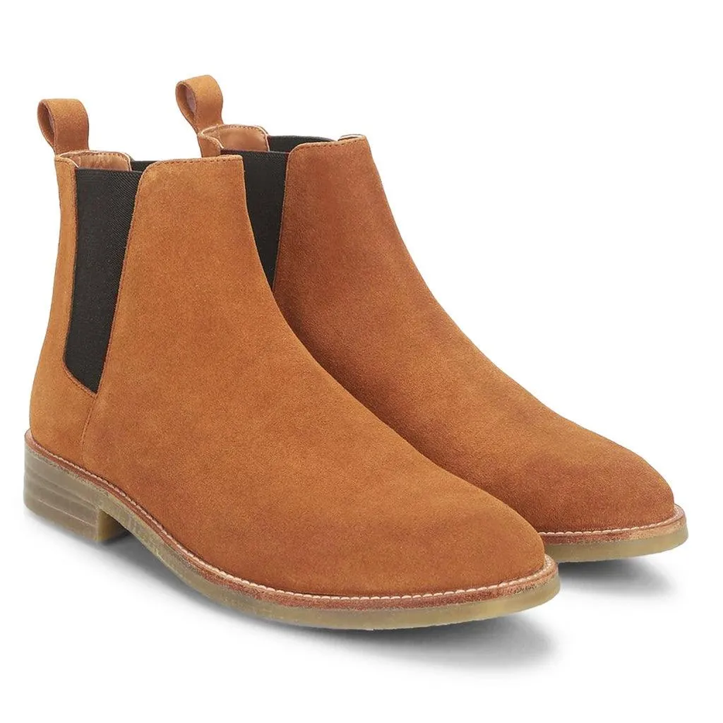 Saint Arduin Tan Leather Chelsea Boot