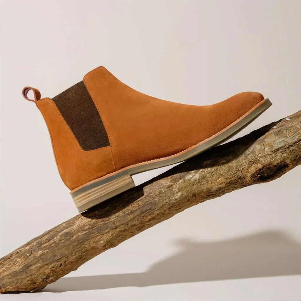 Saint Arduin Tan Leather Chelsea Boot