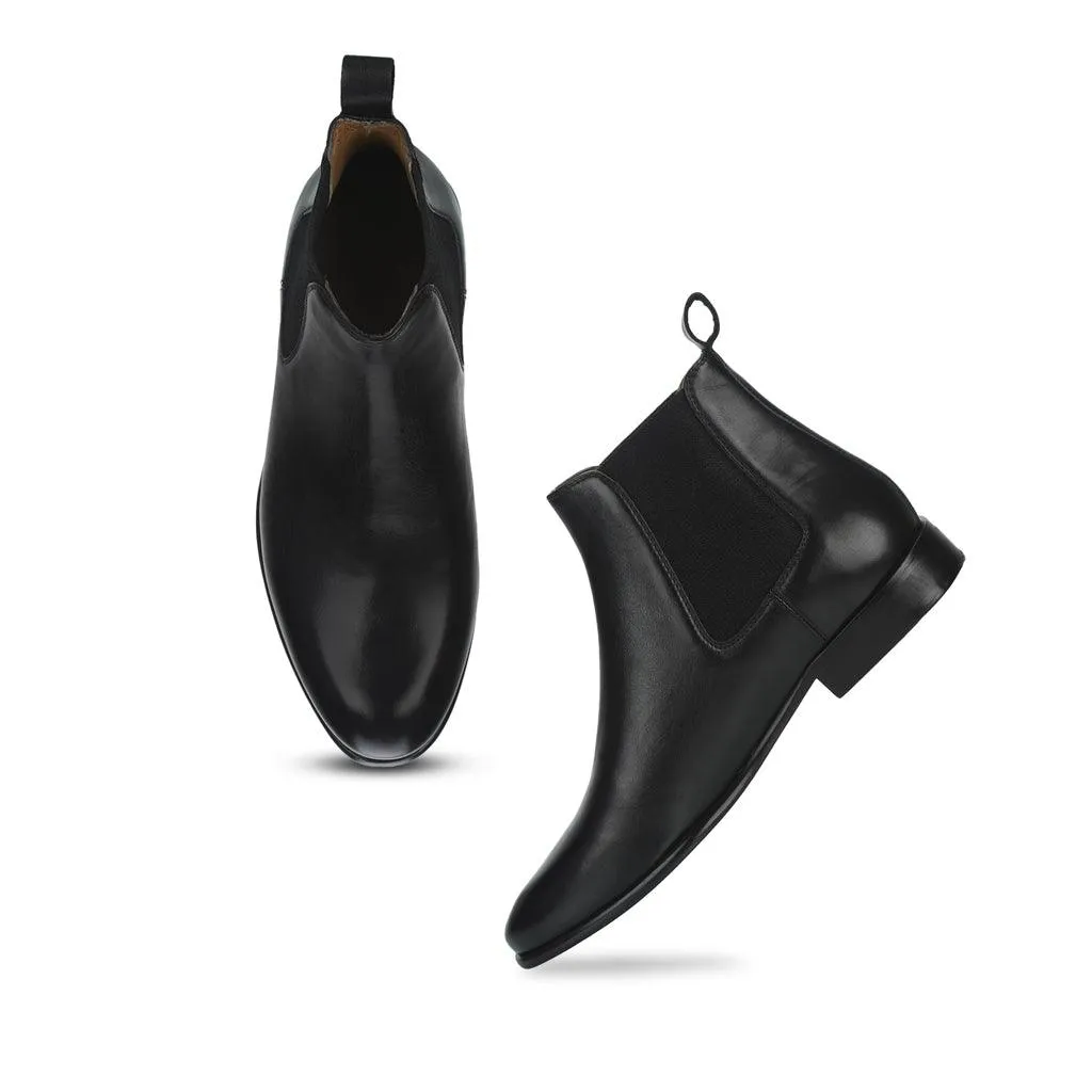 Saint Lorenzo black  leather Chelsea boot