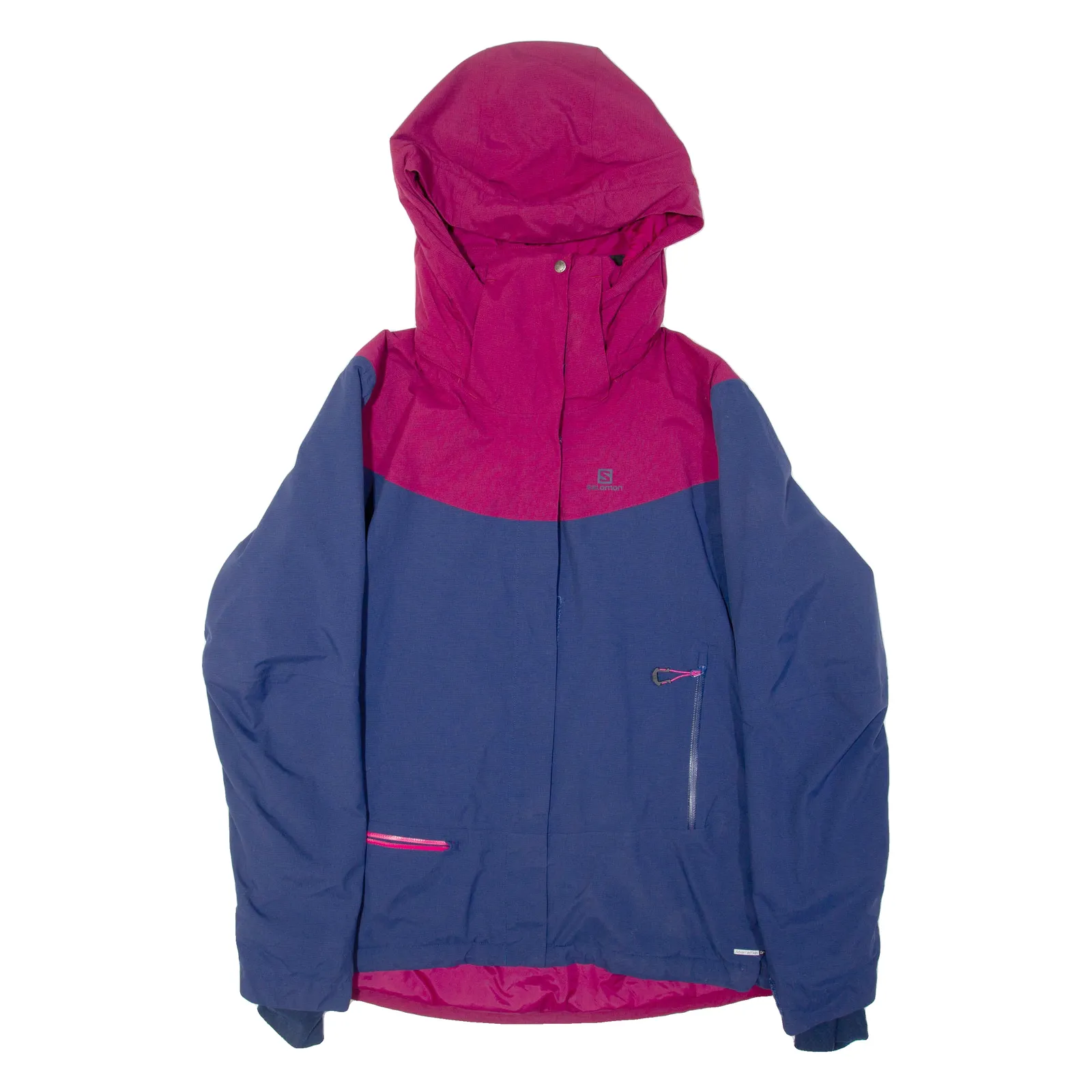 SALOMON Womens Coat Blue Hooded L